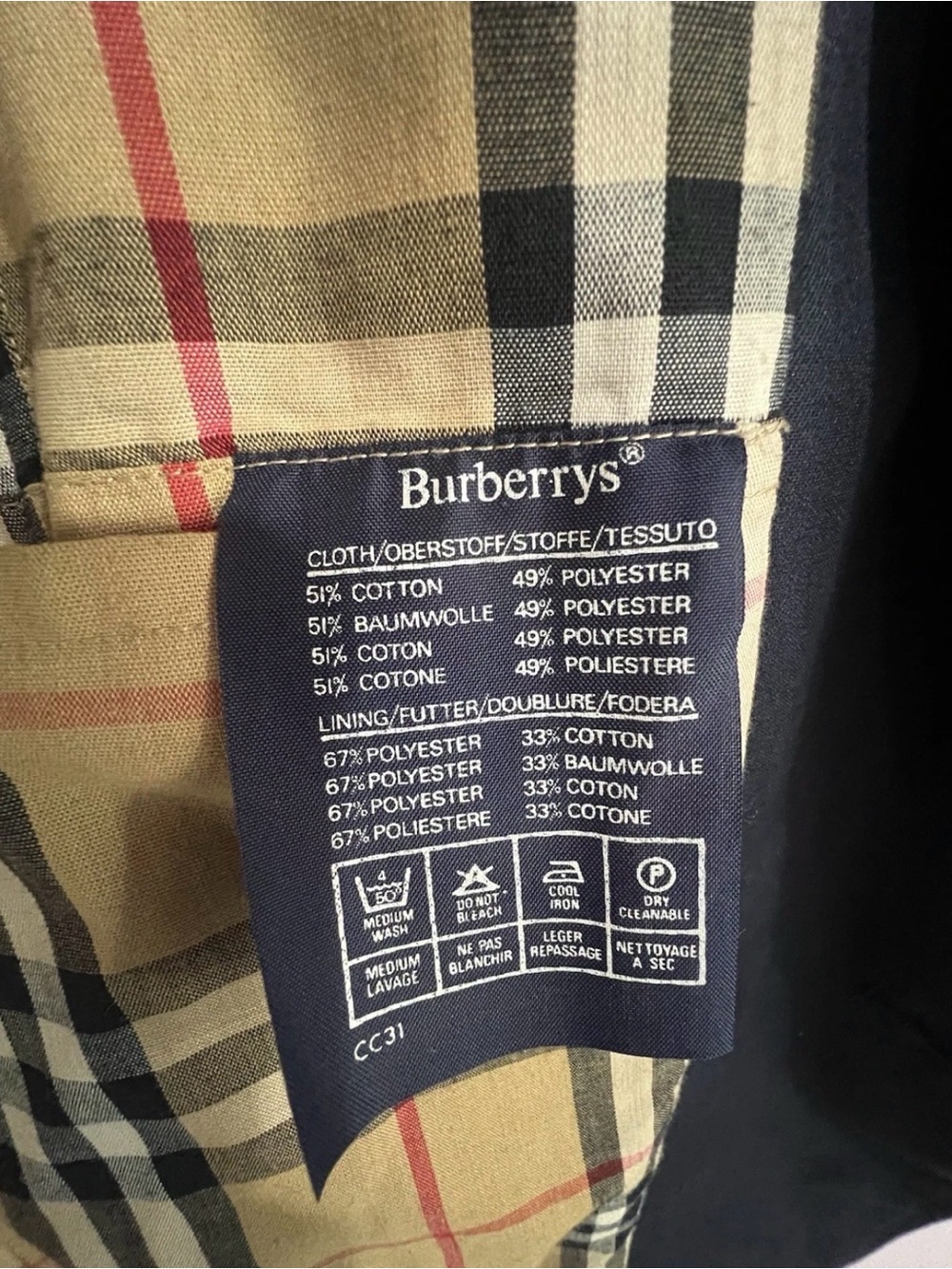 Vintage Burberry Men’s Trench Coat - Picture 4 of 11